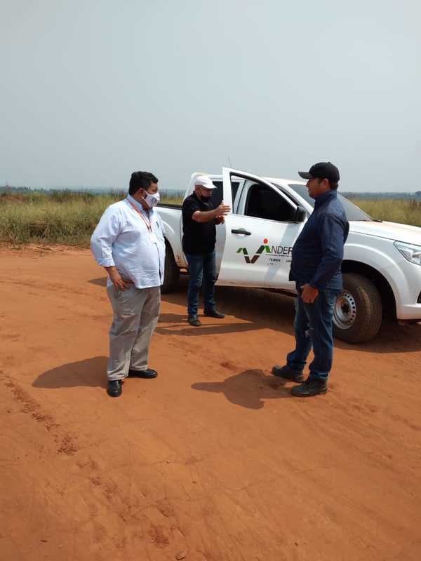 Campesinado de Alto Paraná apoya la gestión de director regional del INDERT