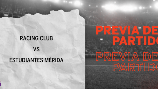 Racing Club recibirá  a Estudiantes Mérida por la Grupo F – Fecha 6
