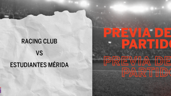 Racing Club recibirá a Estudiantes Mérida por la Grupo F – Fecha 6