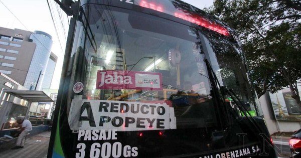 La Nación / Advierten que buses sin validadores para billetaje electrónico irán a un corralón