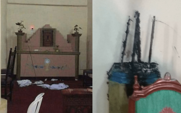 Queman imágenes sagradas en la parroquia de San José de los Arroyos - Noticiero Paraguay