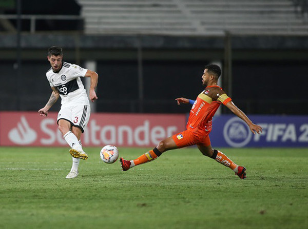 Olimpia se quedó con las manos vacías