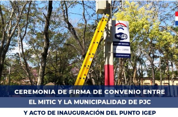 Plazas contarán con el servicio gratuito de WiFi (Internet)