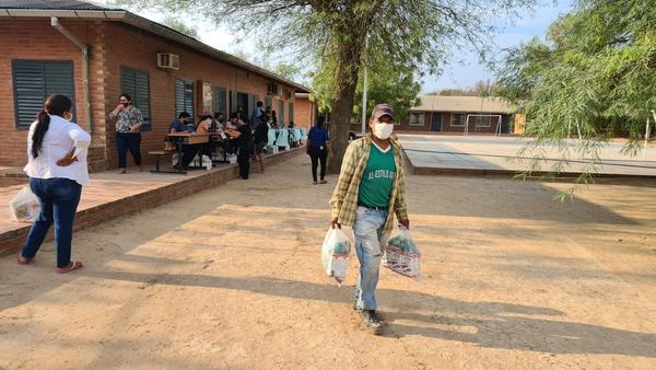 Gobernación entrega merienda escolar