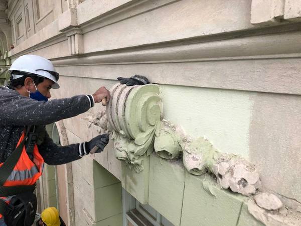 Avanza restauración del “Palacio Alegre”, sede del Ministerio de Hacienda - El Trueno