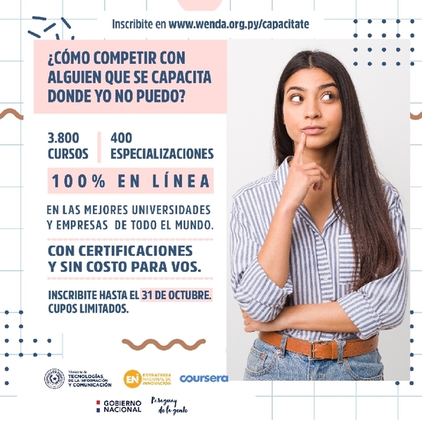 Habilitan 25.000 cupos para cursos en línea con certificaciones sin costo - El Trueno