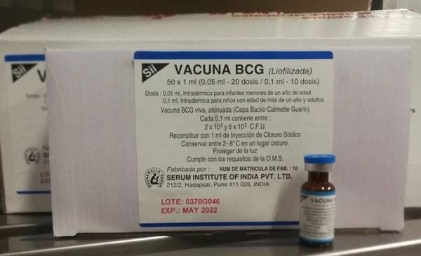 HOY / Unas 100 mil dosis de vacunas para recién nacidos arribaron al país