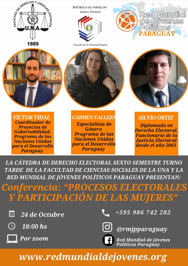 Harán conferencia "Procesos electorales y participación de las mujeres" » San Lorenzo PY