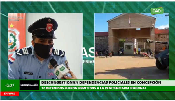 Descongestionan dependencias policiales en Concepción