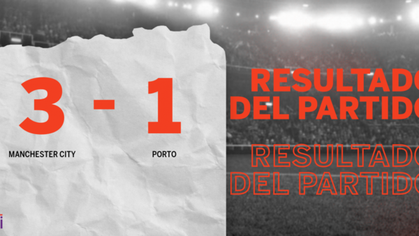 Manchester City paseó a Porto y selló su triunfo 3 a 1