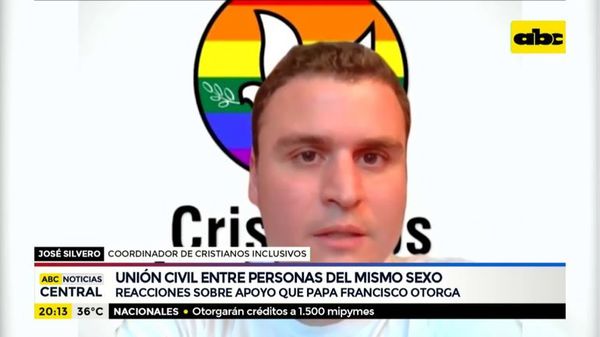 Cristianos inclusivos, contentos con la apertura del Papa  - ABC Noticias - ABC Color