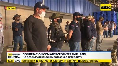 Droga y carbón: No descartan relación con grupo terrorista - ABC Noticias - ABC Color