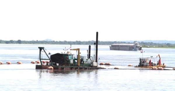 La Nación / MOPC recibió cuatro ofertas para obras de dragado del río Paraguay