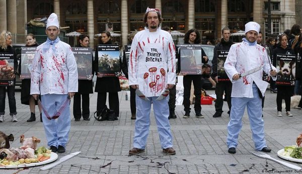 Insólita pelea entre veganos y carniceros en Argentina