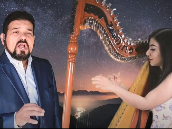 Clásico del grupo Abba interpretado con arpa y voz lírica