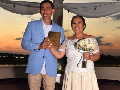 La boda de  Nancy Ocampo y  Leonardo Rivas