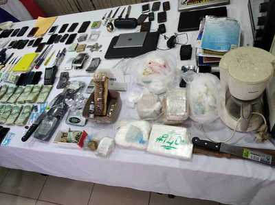 Requisa sorpresa en Tacumbú concluyó en millonaria incautación de dinero y drogas » Ñanduti