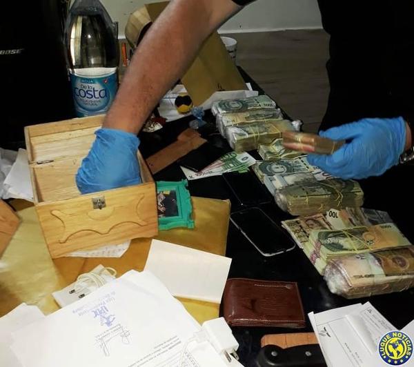 Hallan “laboratorio casero” de cocaína y gran cantidad de dinero en Tacumbú •
