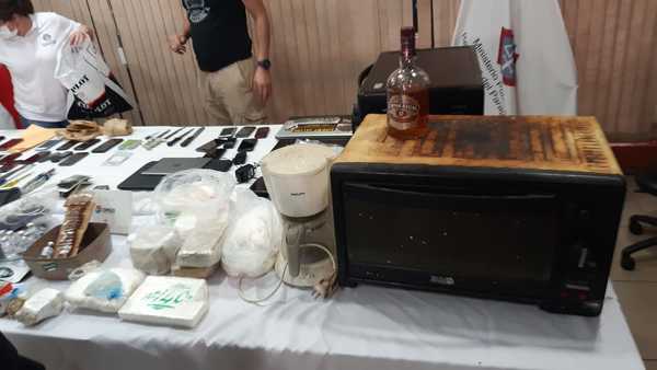 Encuentran laboratorio de cocaína en el Penal de Tacumbú