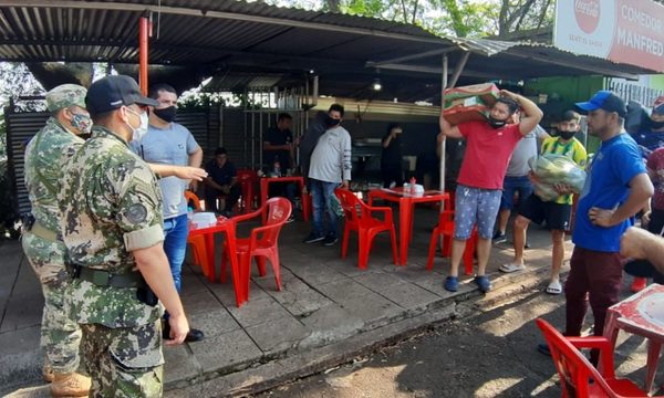 Paseros se protestan en el Puente de la Amistad, alegan que no se les deja trabajar