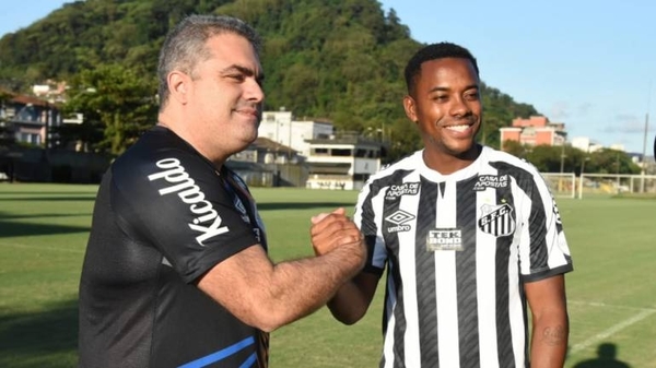 HOY / Santos rescindirá contrato con Robinho si se ratifica su condena en Italia