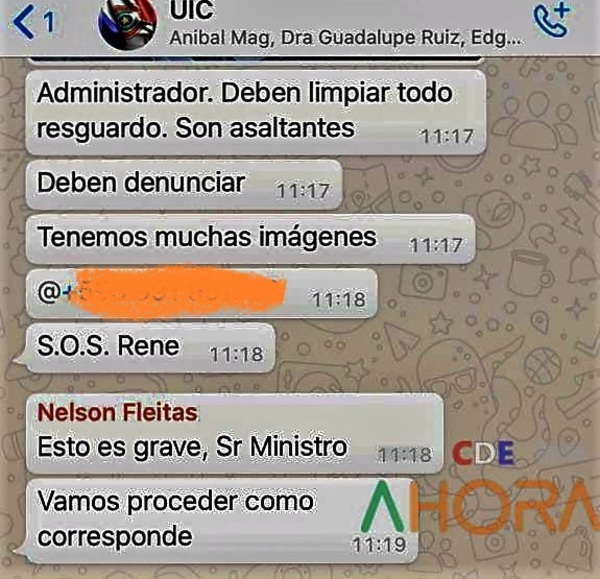 Ministro tilda de “ASALTANTES” a recaudares del administrador de ADUANA de CDE