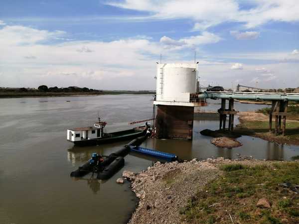 Pese a bajante del Río Paraguay, Essap garantiza producción de agua potable