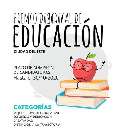 Convocan a docentes para el Premio Distrital de Educación - ABC en el Este - ABC Color