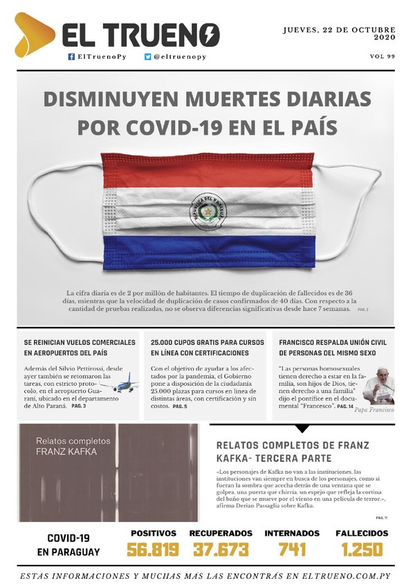 E-paper 22 de Octubre 2020 - El Trueno