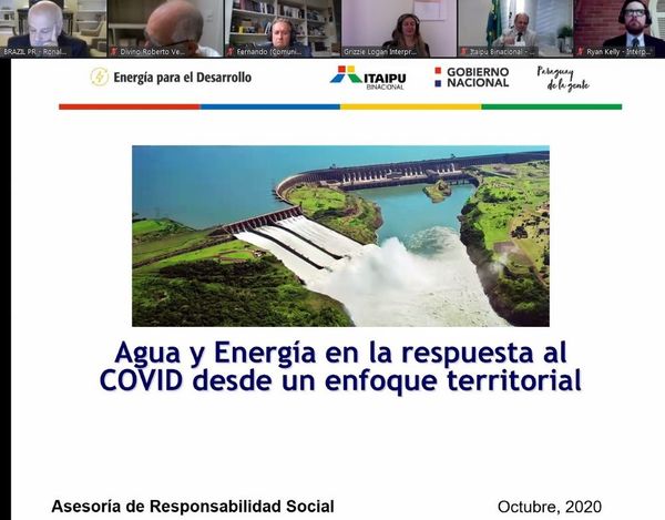 Itaipú y Undesa lanzaron plataforma global sobre soluciones sostenibles