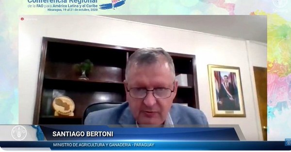 La Nación / Bertoni destaca digitalización de la agricultura, en conferencia de la FAO