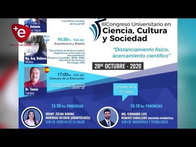 UCI desarrollará III Congreso Universitario en Ciencia Cultura y Sociedad