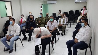 Fuerza multi-institucional a las calles de Pedro Juan para control de protocolo sanitario