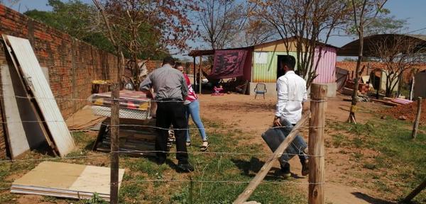 Familia que perdió todo en un incendio recibió ayuda – Prensa 5