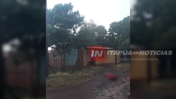 MENOR FALLECE TRAS CAÍDA DE UN CABLE ELECTRIFICADO.