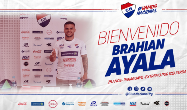 HOY / Brahian Ayala es nuevo jugador de la Academia