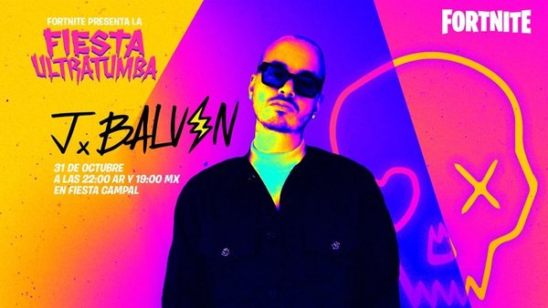 J Balvin dará un concierto en el mundo Fortnite por Halloween | OnLivePy