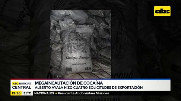 Ayala Jacquet hizo cuatro solicitudes de exportación - ABC Noticias - ABC Color