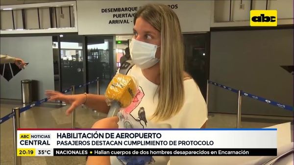 Lenta reactivación comercial en aeropuerto Silvio Pettirossi - ABC Noticias - ABC Color