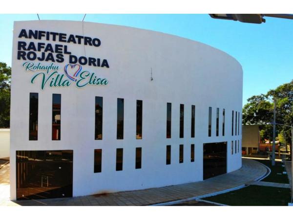 Anfiteatro de Villa Elisa, un tributo a  Rafael Rojas Doria