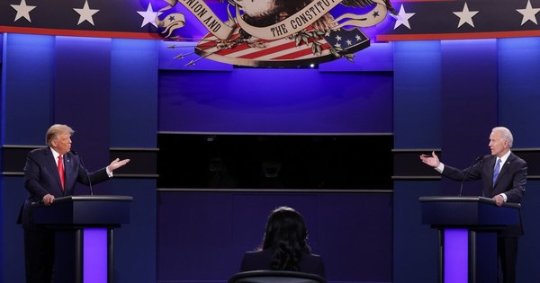 La Nación / Los principales puntos del último debate entre Trump y Biden en EEUU