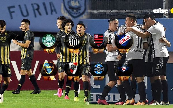 Los posibles rivales de la Guaraní y Libertad en octavos de final - Fútbol - ABC Color