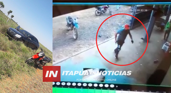 VIDEO: MOMENTO EN EL QUE LLEGARON ASALTANTES A LA DESPENSA DE ALTO VERÁ.