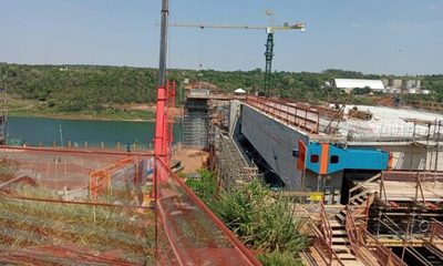 Comienza a tomar forma la calzada del puente de la Integración entre Pdte. Franco y Foz – Diario TNPRESS