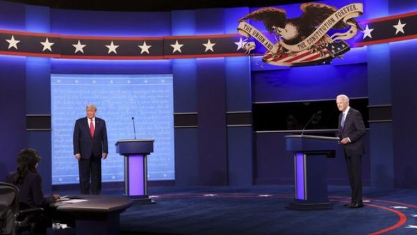 Trump y Biden desnudaron sus mayores diferencias: pandemia, economía e inmigración