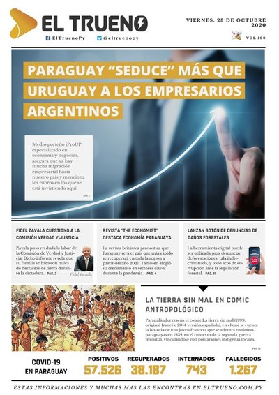 E-paper 23 de Octubre 2020 - El Trueno