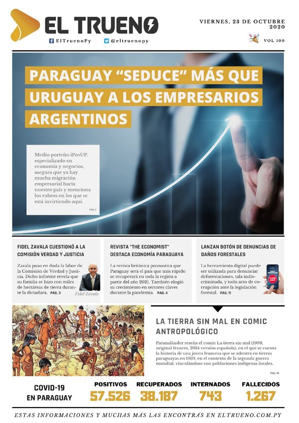 E-paper 23 de Octubre 2020 - El Trueno