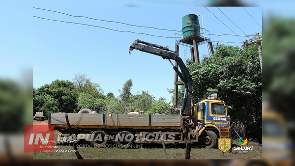 SIGUEN TRABAJANDO POR LA PROVISIÓN DE AGUA EN BARRIOS DE SAN JUAN DEL PNÁ