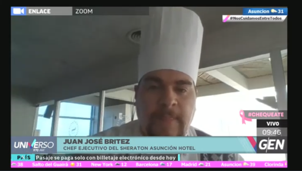 HOY / Conversamos con Juan José Brítez, chef ejecutivo del Sheraton Asunción Hotel