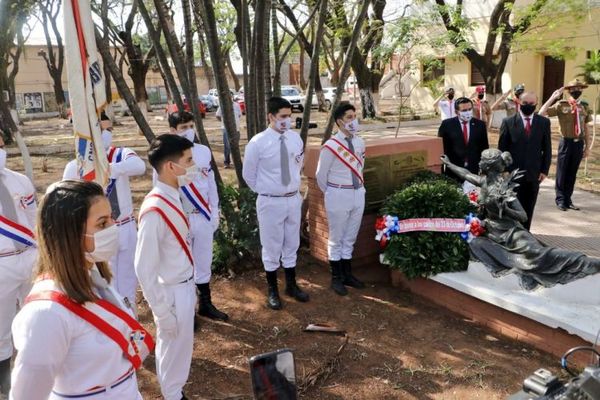 Conmemoran 89 años de la trágica manifestación estudiantil en defensa del Chaco